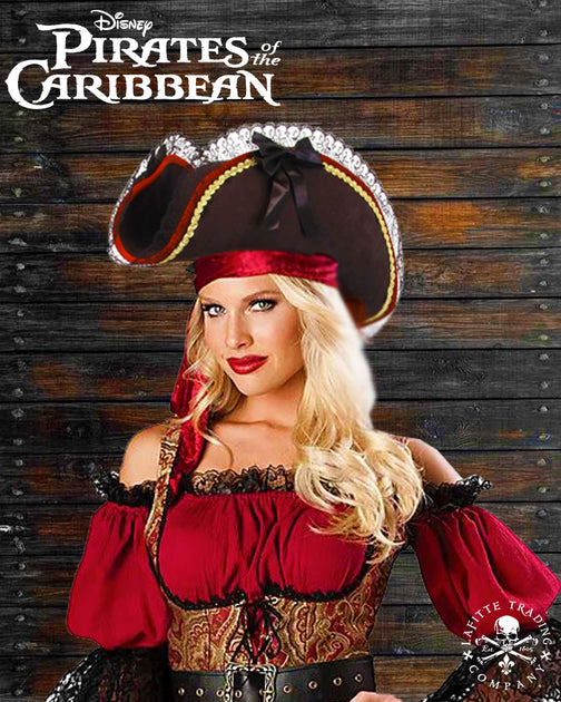 Lady Buccaneer Pirate Hat – JEAN LAFITTE TRADING COMPANY®